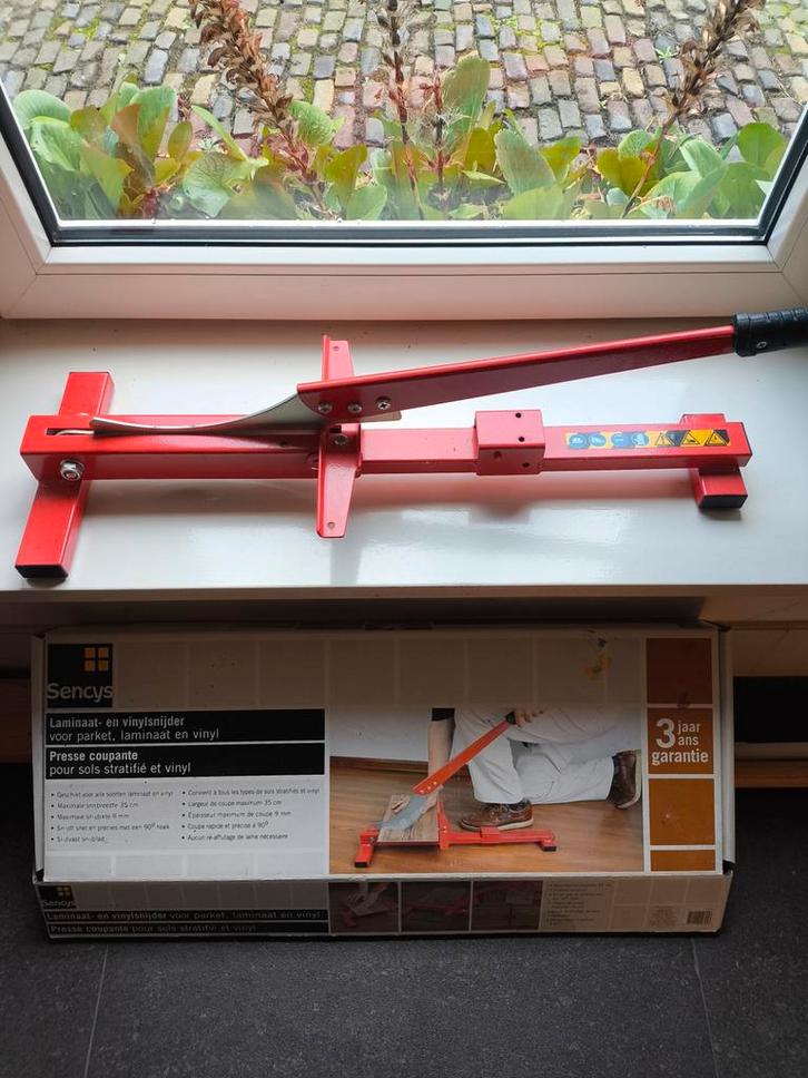Nieuwe laminaat- en vinylsnijder Sencys, Doe-het-zelf en Verbouw, Gereedschap | Handgereedschap, Nieuw, Ophalen