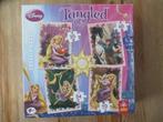 Vier Disney puzzels met Rapunzel, 6 jaar of ouder, Gebruikt, Ophalen of Verzenden