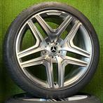Orig. 21 inch Mercedes AMG velgen banden ML GLE W164 W166, Gebruikt, 295 mm, Banden en Velgen, Germany