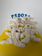 2040 hema hond hondje wit badstof bolle ogen 5x, Ophalen of Verzenden, Zo goed als nieuw, Hond