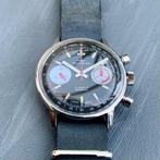 Dugena chronograph, Sieraden, Tassen en Uiterlijk, Horloges | Heren, Ophalen of Verzenden, Zo goed als nieuw, Leer, Overige merken