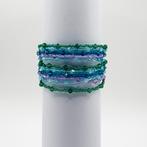 ‘Deep Blue Sea’ armband, Ophalen of Verzenden, Nieuw, Blauw, Overige materialen