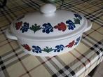Boerenbont casserole / ovenschaal ovaal + deksel Boerenbond, Gebruikt, Ophalen of Verzenden, Schaal of Schalen, Aardewerk