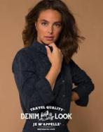 Je m’appelle pak in denimlook zgan, Kleding | Dames, Jasjes, Kostuums en Pakken, Maat 42/44 (L), Zo goed als nieuw, Je m’appelle