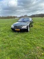 Mercedes S-Klasse 5.0 S500 AUT 1999 Zwart, Origineel Nederlands, Te koop, 5 stoelen, Benzine