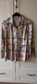 Prachtige blouse maat 48 van Karelia, Beige, Maat 46/48 (XL) of groter, Ophalen of Verzenden, Zo goed als nieuw