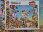 King Comic puzzel, Times square, Ophalen of Verzenden, 500 t/m 1500 stukjes, Gebruikt, Legpuzzel