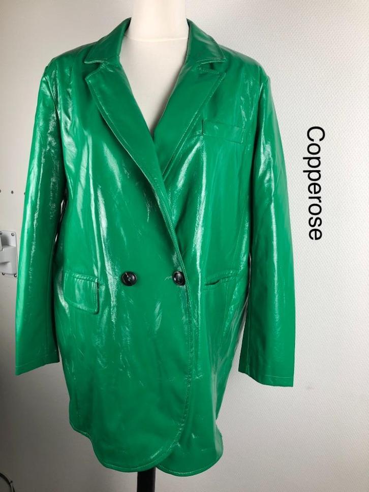 Copperose Jas  (mt: 38/40) 28,4/8754, Kleding | Dames, Jassen | Winter, Zo goed als nieuw, Maat 38/40 (M), Blauw, Ophalen of Verzenden