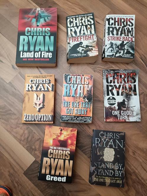 Actie boeken van  engels schrijver Chris Ryan, Boeken, Avontuur en Actie, Zo goed als nieuw, Ophalen of Verzenden