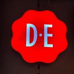 D E vintage reclame verlichting., Huis en Inrichting, Lampen | Hanglampen, Ophalen of Verzenden, Minder dan 50 cm