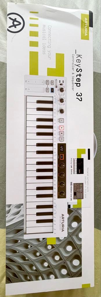 Arturia Keystep 37 - Zo goed als nieuw, incl. software!, Muziek en Instrumenten, Keyboards, Zo goed als nieuw, Overige aantallen