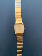 Seiko tank Horloge vintage Jaren 80, Seiko, Staal, Met bandje, Polshorloge