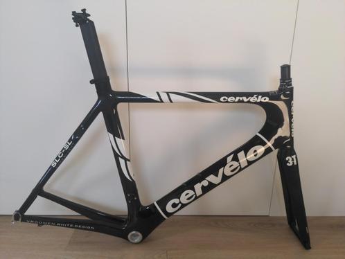 Cervelo Soloist SLC-SL 61 cm frameset incl. vork en zadelpen, Fietsen en Brommers, Fietsen | Racefietsen, Gebruikt, Heren, Overige merken