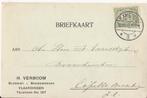 VLAARDINGEN 1915 H. VERBOOM Bloemist Boomkweeker, Verzenden, Voor 1920, Gelopen, Zuid-Holland