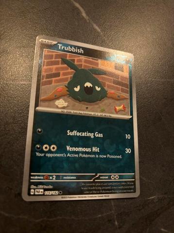 Pokémon Trubbish Reverse holo kaart 116/182 beschikbaar voor biedingen