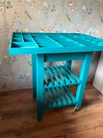 Sieraden, knutsel, workshop trolley kraam, Ophalen, Gebruikt, 50 tot 100 cm, Grenenhout