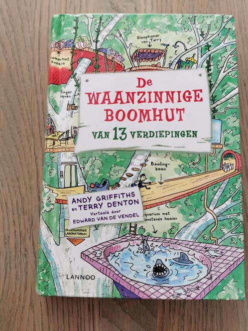 62 ..Andy Griffiths - De waanzinnige boomhut van 13 verdiepi, Boeken, Kinderboeken | Jeugd | onder 10 jaar, Zo goed als nieuw