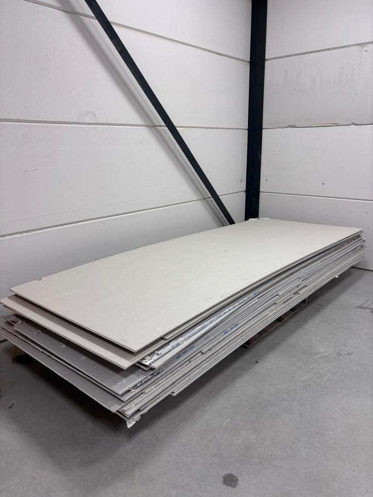 Gebruikte Gipsplaten., Doe-het-zelf en Verbouw, Platen en Panelen, Zo goed als nieuw, Ophalen