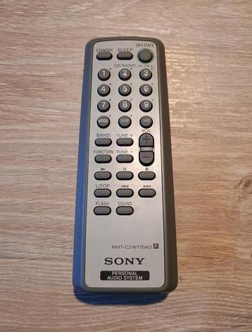 Sony rmt-czw770ad afstandsbediening origineel beschikbaar voor biedingen