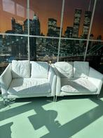 Luxe lederen bank, Ophalen, Gebruikt, Lounge, Tweepersoons