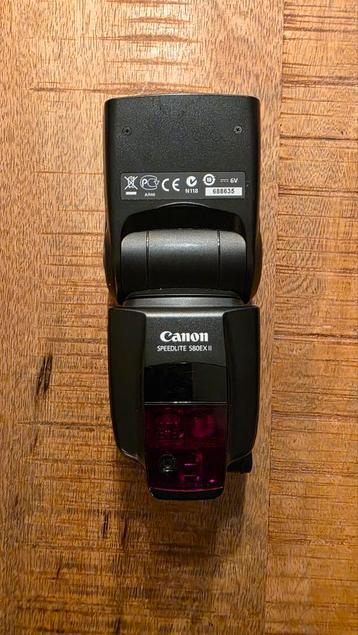 Canon Speedlite 580EX II camera flitser beschikbaar voor biedingen