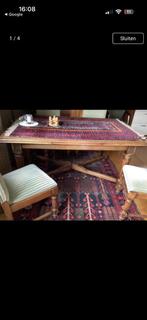 Klassieke eetkamertafel, Huis en Inrichting, Tafels | Eettafels, Ophalen, Gebruikt, Klassiek, Eikenhout