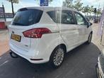 Ford B-MAX 1.0 EcoBoost Titanium navi panodak airco/ecc, Voorwielaandrijving, Euro 5, Gebruikt, Wit