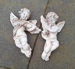 Engelen engeltjes beelden brocante  beton gips, Tuin en Terras, Engelenbeeld, Beton, Gebruikt, Ophalen of Verzenden