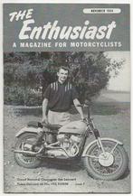 Harley Davidson enthusiast 1954 motor (HD5411), Ophalen of Verzenden, Harley-Davidson of Buell