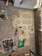 Vintage Lego Wegplaten en maanplaten 305-1 met Veel Lego!, Ophalen of Verzenden, Gebruikt, Losse stenen, Lego