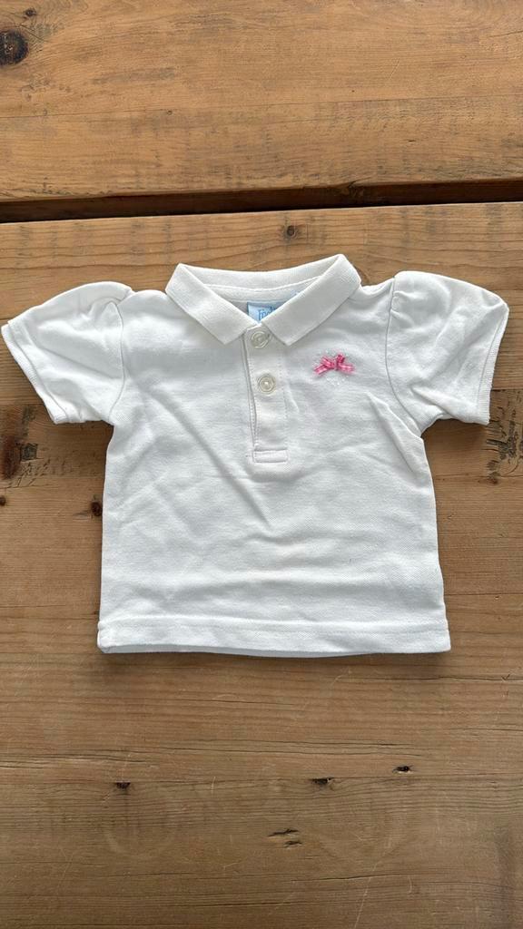 Feetje baby meisjes polo maat 56 zgan, Kinderen en Baby's, Babykleding | Maat 56, Zo goed als nieuw, Meisje, Shirtje of Longsleeve