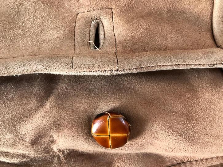 Hongaarse dames Lammy-coat origineel, Kleding | Dames, Jassen | Winter, Gedragen, Maat 42/44 (L), Bruin, Ophalen of Verzenden