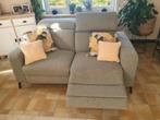 TWEE 2-zitzetels electrisch kleur Grijsgroen, Huis en Inrichting, Ophalen of Verzenden, Zo goed als nieuw, 75 tot 100 cm, Modern