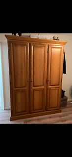 Licht eiken kledingkast hang en leg gedeelte, Huis en Inrichting, Kasten | Kledingkasten, Ophalen, Zo goed als nieuw, 50 tot 75 cm
