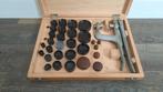 Vintage Horlogemaker Glas Hand Pers set Gereedschap, Sieraden, Tassen en Uiterlijk, Overige Accessoires, Gebruikt, Verzenden