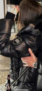Canada goose jas black logo puffer met alle toebehoren xs/s, Kleding | Dames, Ophalen of Verzenden, Zo goed als nieuw, Zwart