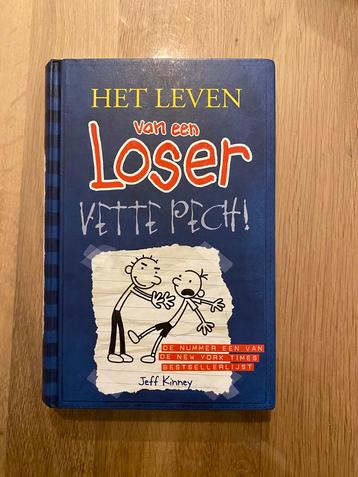 Leesboek leven van een Loser, Jeff Kinney - Vette pech! beschikbaar voor biedingen