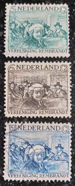 POSTZEGELS NEDERLAND 1930 REMBRANDTZEGELS, Verzenden, T/m 1940, Gestempeld