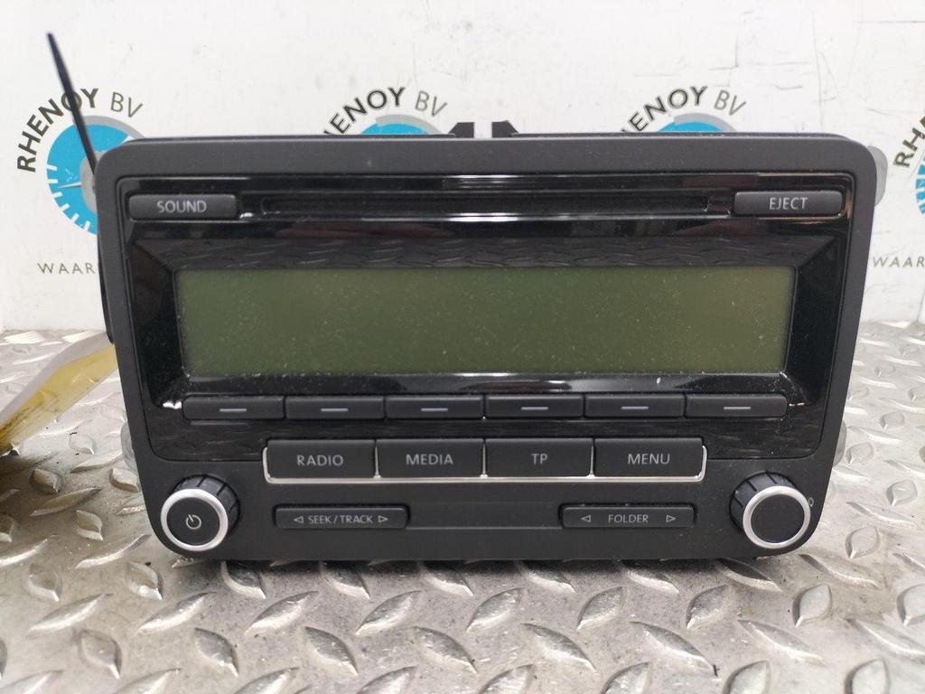 VOLKSWAGEN GOLF PLUS 1KP 5M 1.9 TDI Trendl BlueM  RADIO 2009, Auto-onderdelen, Overige Auto-onderdelen, Gebruikt, ARN erkend, Stiba lid