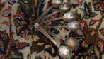 verzilverde Douwe Egberts lepeltjes, Antiek en Kunst, Antiek | Bestek, Ophalen of Verzenden