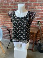 Mooi topje met bloemen van Clockhouse maat 38 M, Maat 38/40 (M), Douwenmaat 8-3 Meppel, Info@again.nu, Blauw
