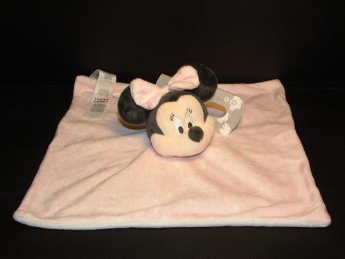 PRIMARK DISNEY MUIS MINNIE MOUSE KNUFFELDOEK VELOURS LICHTRO, Kinderen en Baby's, Speelgoed | Knuffels en Pluche, Nieuw, Verzenden