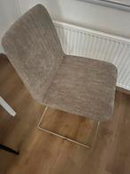 Nieuwe eetkamerstoelen 2x zandkleur, Huis en Inrichting, Stoelen, Ophalen of Verzenden, Zo goed als nieuw, Twee