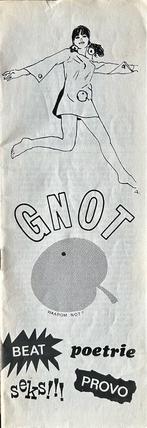 PROVO Magazines 4x Gnot Welstaat Revoluutsie Mot (1966-1967), Verzenden, 1960 tot 1980, Nederland, Tijdschrift