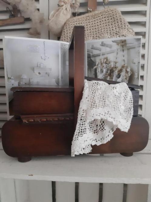 Schattig klein naaikoffertje. .....( Fotonr Br25), Antiek en Kunst, Curiosa en Brocante, Ophalen of Verzenden