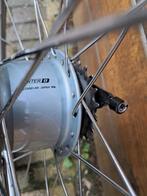 28 inch fietswielen set  8 versnellings nieuwstaat banden, Fietsen en Brommers, Fietsonderdelen, Ophalen, Zo goed als nieuw, Algemeen