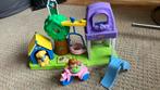 Little people speeltuin Fischer price, Kinderen en Baby's, Speelgoed | Fisher-Price, Speelset, Met geluid, Gebruikt, Ophalen