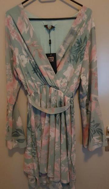 Fashion musthaves jurk L/XL mintgroen  beschikbaar voor biedingen