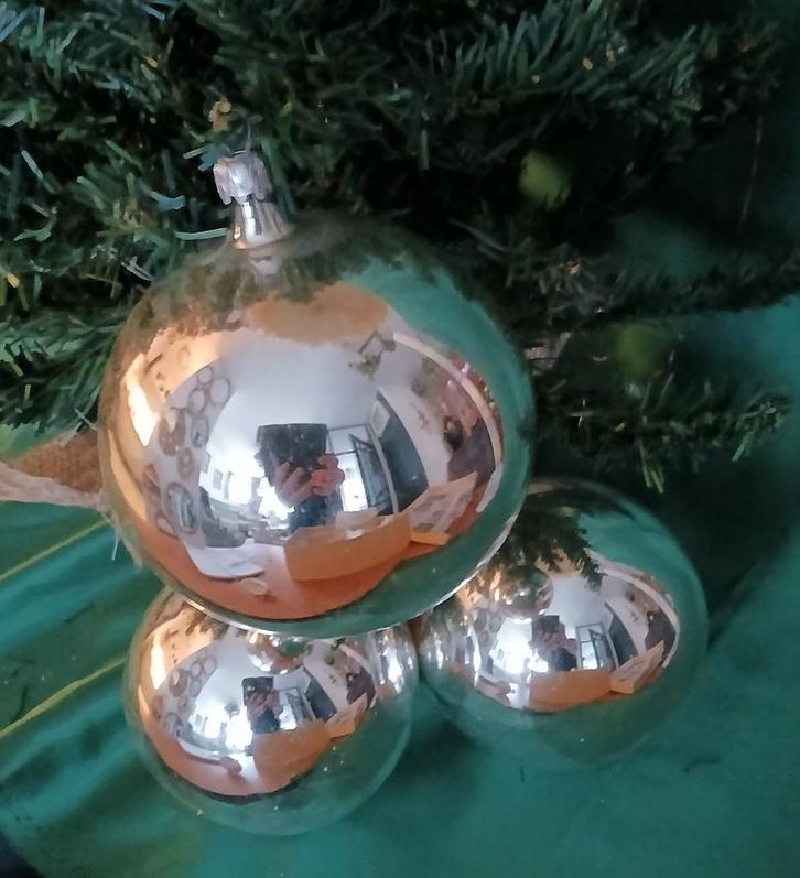 DIVERSE OUDE KERSTORNAMENTEN 16 STUKS, Diversen, Kerst, Zo goed als nieuw, Ophalen