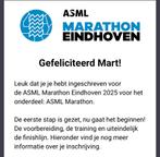 ASML hele Marathon ticket, Tickets en Kaartjes